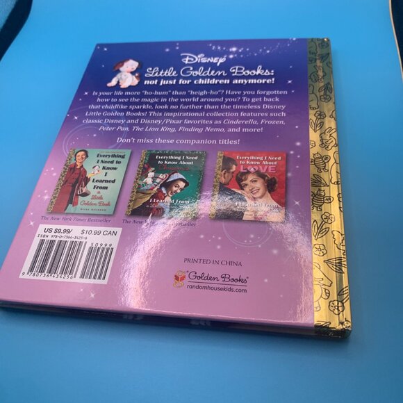 Everything I Need to Know I Learned From A Disney Little Golden Book - Picture 2 of 3